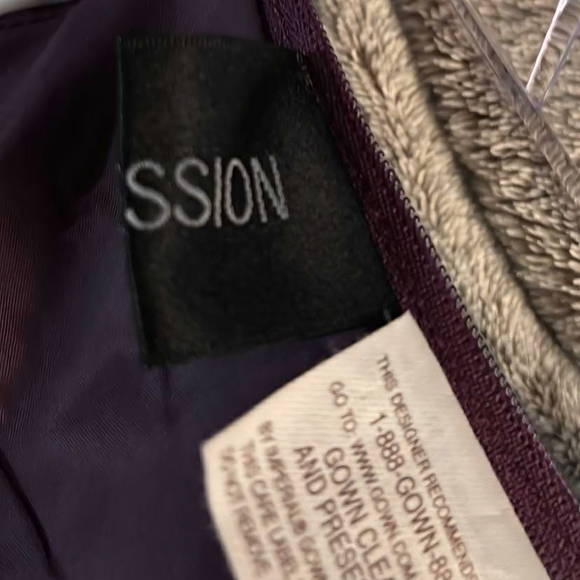 Embroidered Purple Satin Camisole By Impressions Xs - Picture 12 of 12